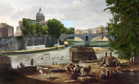 Views of the Tiber River 1712-2012