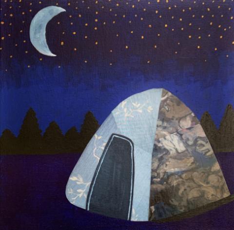 Tent with Moon